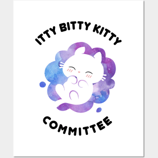Itty Bitty Kitty Committee Posters and Art